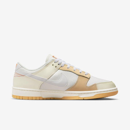 Nike Dunk Low SE 'Patchwork If Lost Return To' (2023) [FJ5475-100] Athletic Basketball Skateboarding Sports Sneakers in White / Sail - White - Sanddrift for Unisex Adult Mens - AVBL MRKT (4)