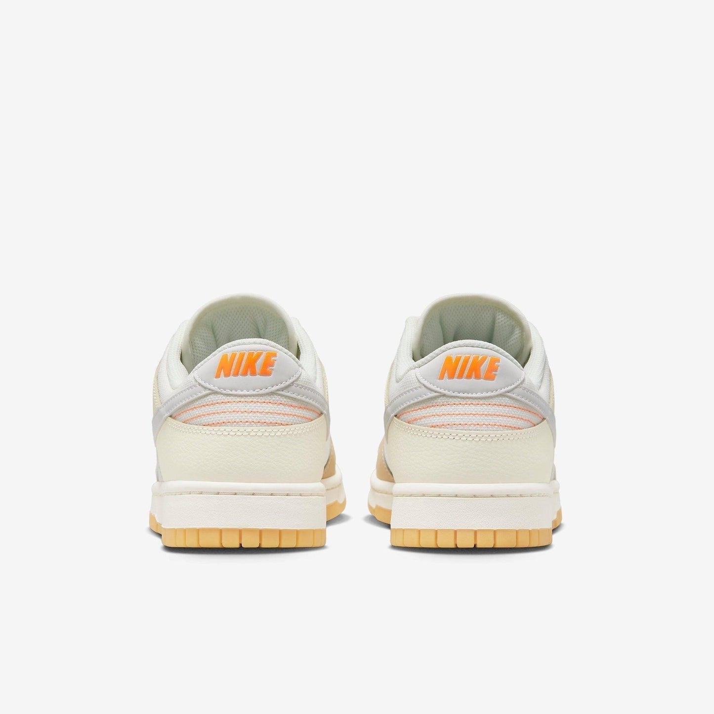 Nike Dunk Low SE 'Patchwork If Lost Return To' (2023) [FJ5475-100] Athletic Basketball Skateboarding Sports Sneakers in White / Sail - White - Sanddrift for Unisex Adult Mens - AVBL MRKT (6)