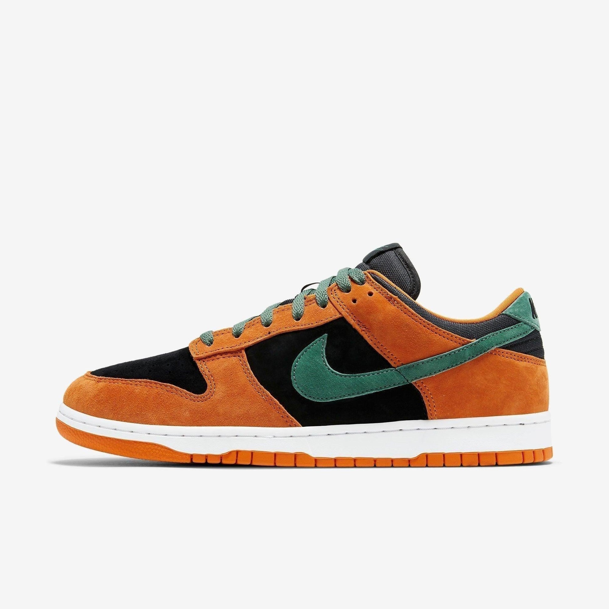 Nike Dunk Low SP 'Ceramic' (2020) [DA1469-001] Athletic Basketball Skateboarding Sports Sneakers in Black / Nori - Ceramic for Unisex Adult Mens - AVBL MRKT (2)