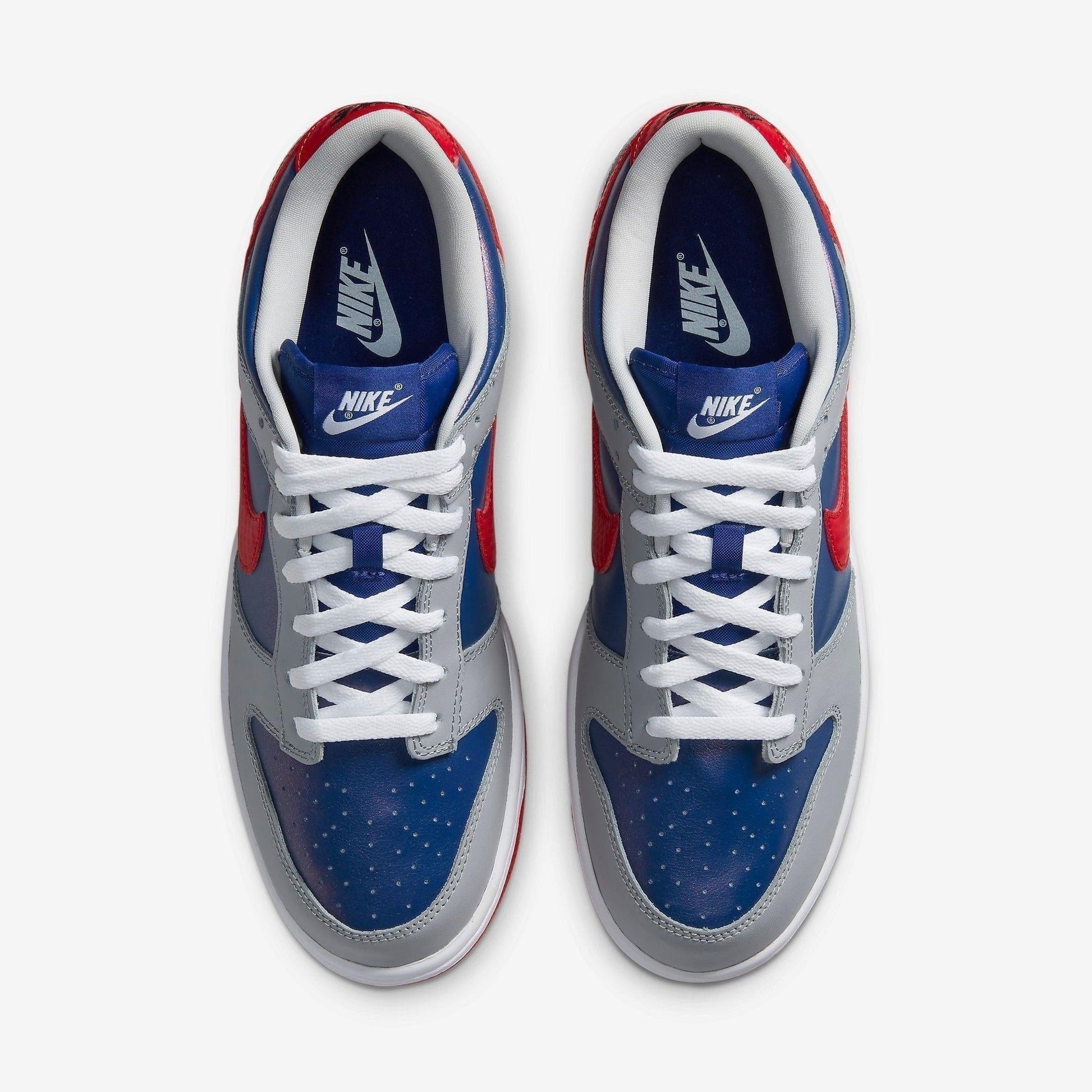 Nike Dunk Low SP 'Co.JP Samba' (2020) [CZ2667-400] Athletic Basketball Skateboarding Sports Sneakers in Hyper Blue / Samba - Silver for Unisex Adult Mens - AVBL MRKT (4)
