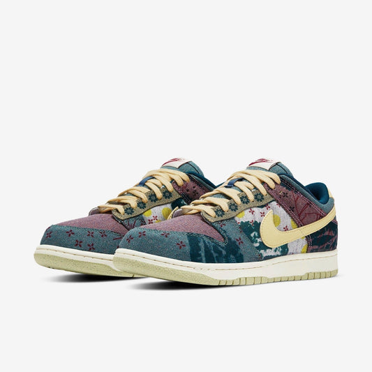 Nike Dunk Low SP 'Community Garden' (2020) [CZ9747-900] Athletic Basketball Skateboarding Sports Sneakers in Multi-Color / Lemon Wash for Unisex Adult Mens - AVBL MRKT (1)