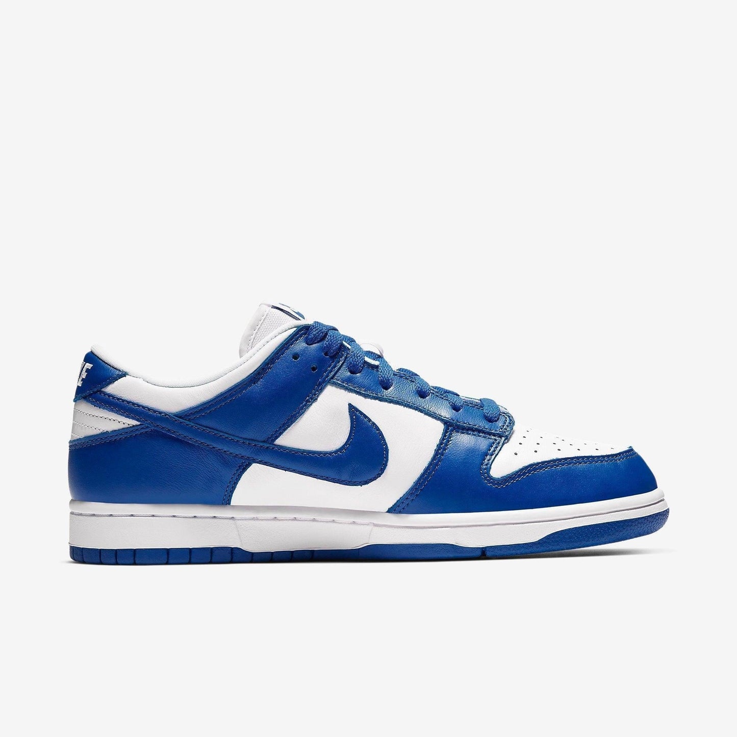 Nike Dunk Low SP 'Kentucky / Varsity Royal' (2020) [CU1726-100] Athletic Basketball Skateboarding Sports Sneakers in White / Varsity Royal for Unisex Adult Mens - AVBL MRKT (4)