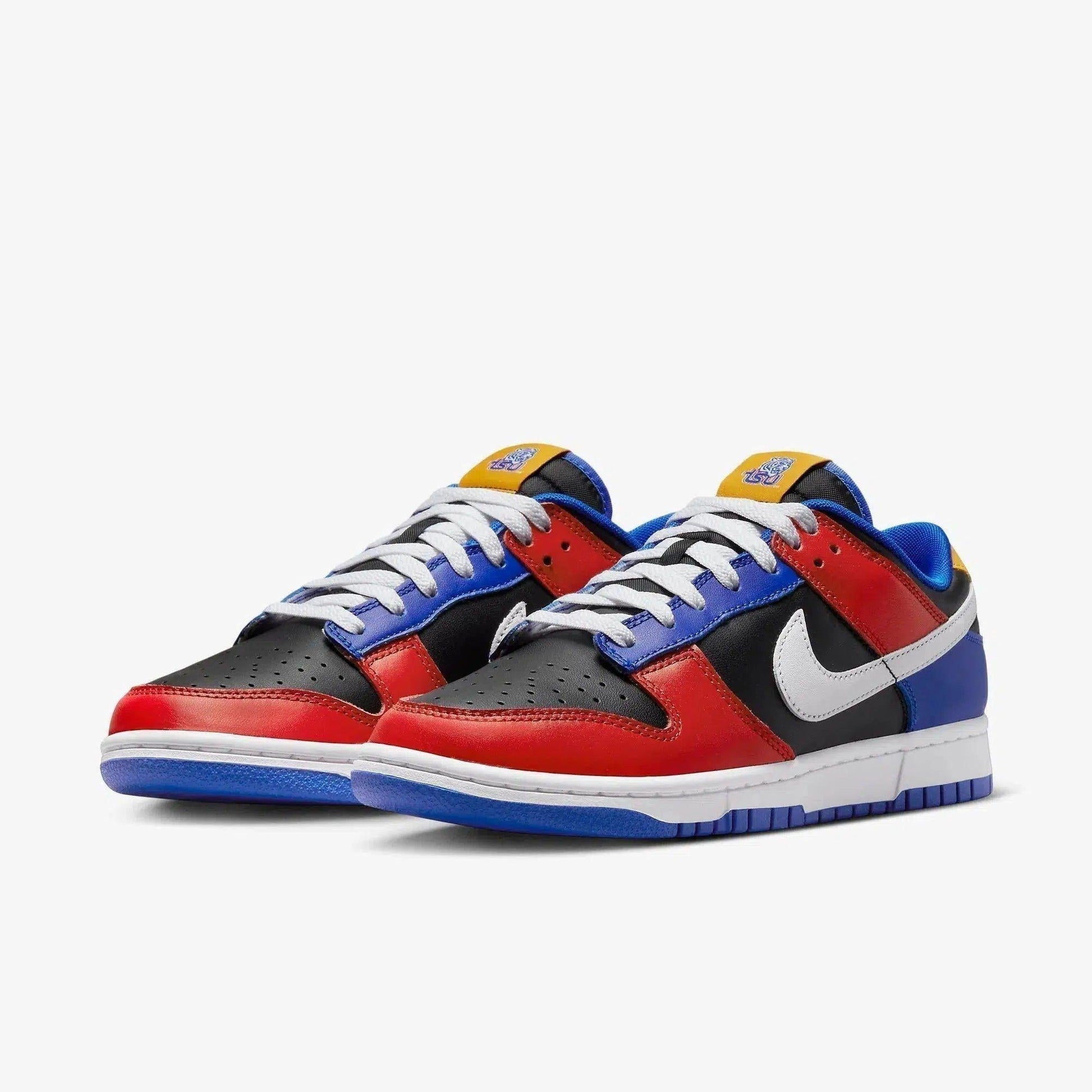 Nike Dunk Low TSU 'Tennessee State University Tigers' (2022) [DR6190-100] Athletic Basketball Skateboarding Sports Sneakers in White / Purple Comet - Team Scarlet for Unisex Adult Mens - AVBL MRKT (1)