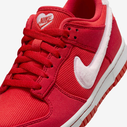 Nike Dunk Low 'Valentine's Day Solemates' (2024) (GS) [FZ3548-612] Athletic Basketball Skateboarding Sports Sneakers in Fire Red / Pink Foam - Light Crimson for Unisex Youth Kids Junior Boys Girls - AVBL MRKT (7)