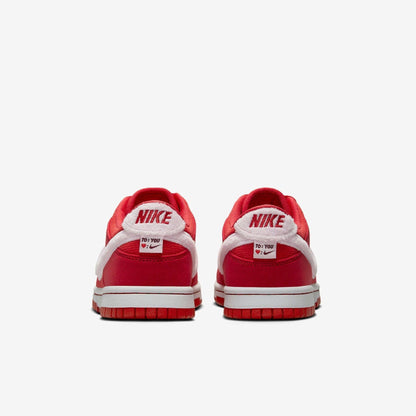 Nike Dunk Low 'Valentine's Day Solemates' (2024) (GS) [FZ3548-612] Athletic Basketball Skateboarding Sports Sneakers in Fire Red / Pink Foam - Light Crimson for Unisex Youth Kids Junior Boys Girls - AVBL MRKT (6)
