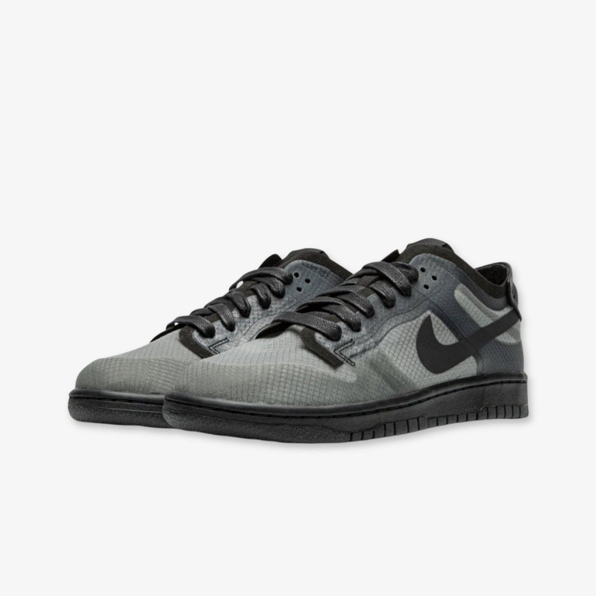 Nike Dunk Low x CDG / Comme des Garcons 'Clear' (2020) (Womens) [CZ2675-002] Athletic Basketball Skateboarding Sports Sneakers in Black / Black - Clear for Unisex Adult Female Ladies Girls WMNS - AVBL MRKT (1)