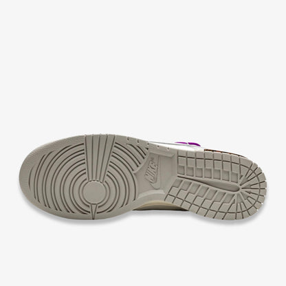 Nike Dunk Low x Off-White 'Lot 28 of 50' (2021) [DM1602-111] Athletic Basketball Skateboarding Sports Sneakers in Sail / Neutral Grey - Hyper Violet for Unisex Adult Mens - AVBL MRKT (5)