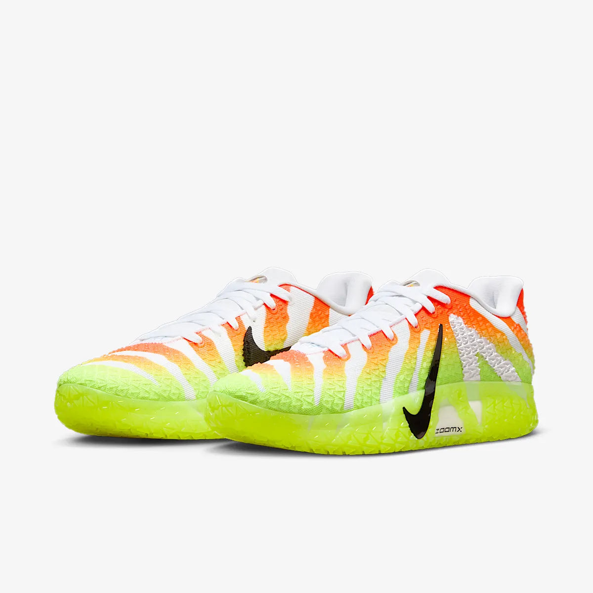 Nike Ja 3 'Christmas / Snowed In' (2025) [IH0798-100] Athletic Basketball Sports Sneakers in White / Bright Crimson - Volt - Black for Unisex Adult Mens - AVBL MRKT (1)