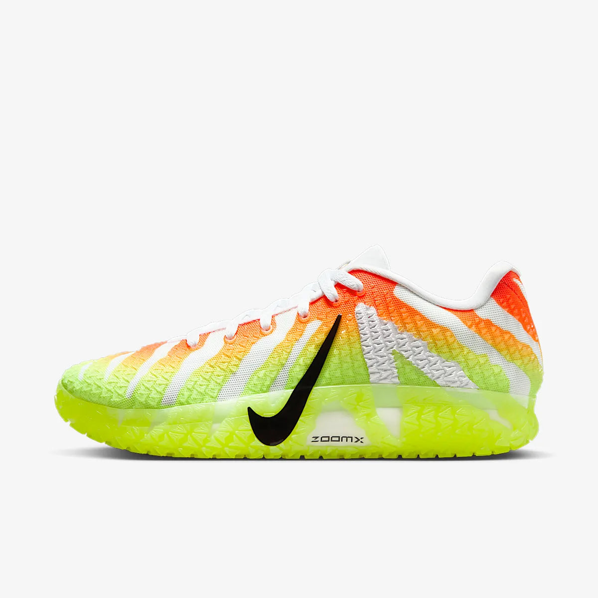 Nike Ja 3 'Christmas / Snowed In' (2025) [IH0798-100] Athletic Basketball Sports Sneakers in White / Bright Crimson - Volt - Black for Unisex Adult Mens - AVBL MRKT (2)