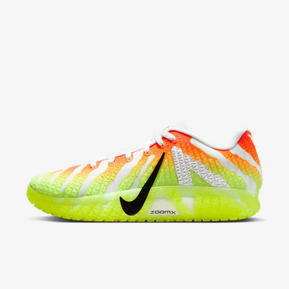 Nike Ja 3 'Christmas / Snowed In' (2025) [IH0798-100] Athletic Basketball Sports Sneakers in White / Bright Crimson - Volt - Black for Unisex Adult Mens - AVBL MRKT (2)