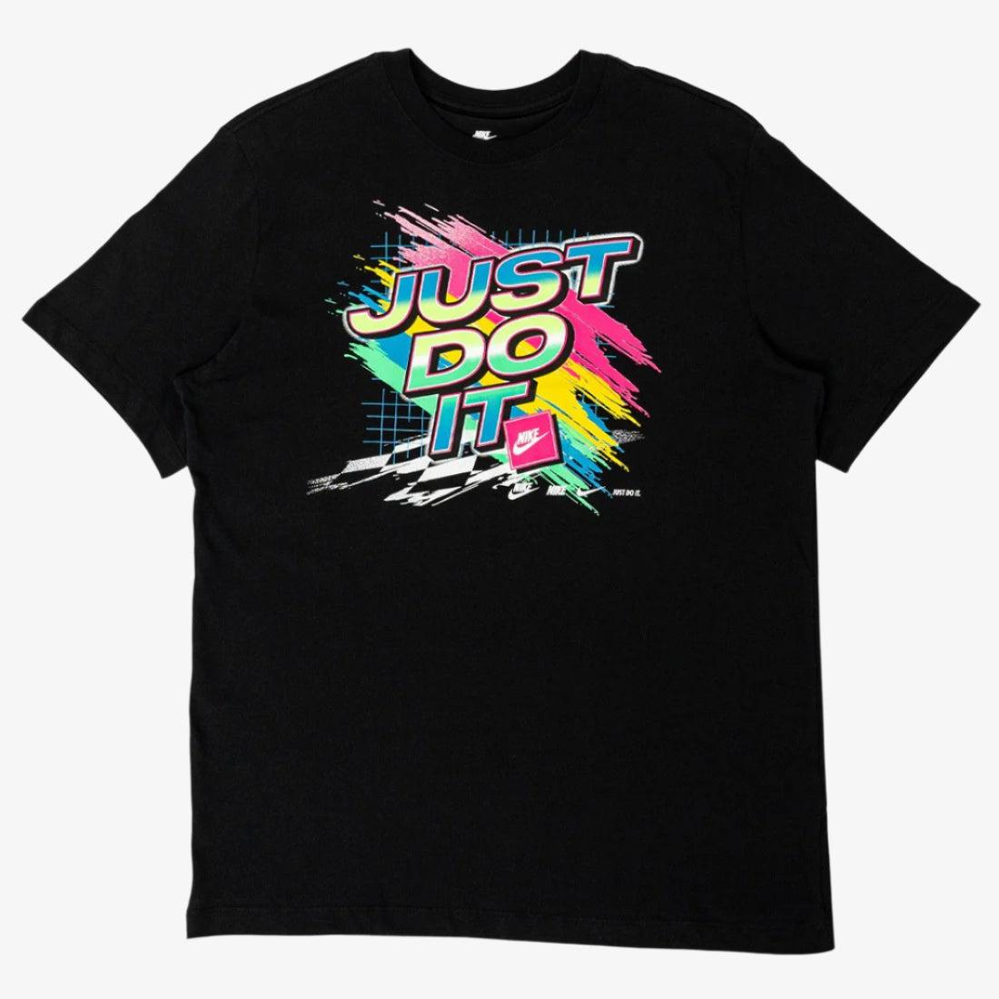 Nike 'Just Do It' Sportswear Tee Black [DR7997-010] Casual Fashion T-Shirt Top for Unisex Adult Mens Hypebeast - AVBL MRKT (1)
