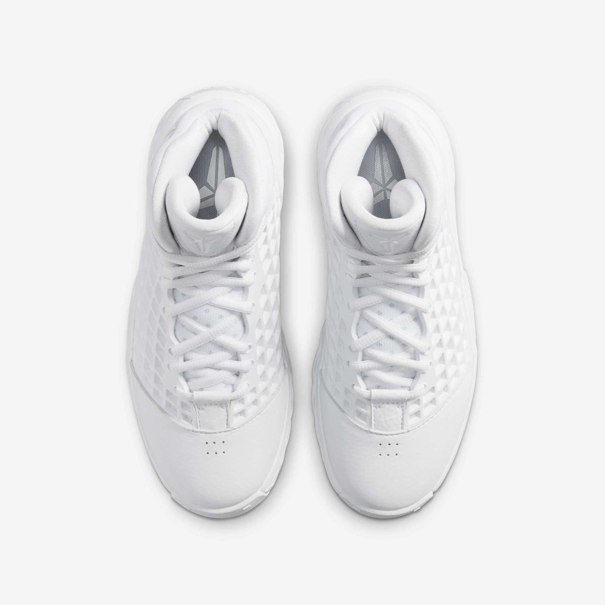 Nike Kobe 3 Protro 'Halo / Triple White' (2025) (GS) [HQ2304-100] Athletic Basketball Sports Sneakers for Unisex Youth Kids Junior Boys Girls - AVBL MRKT (5)