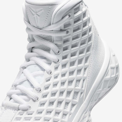 Nike Kobe 3 Protro 'Halo / Triple White' (2025) (GS) [HQ2304-100] Athletic Basketball Sports Sneakers for Unisex Youth Kids Junior Boys Girls - AVBL MRKT (7)