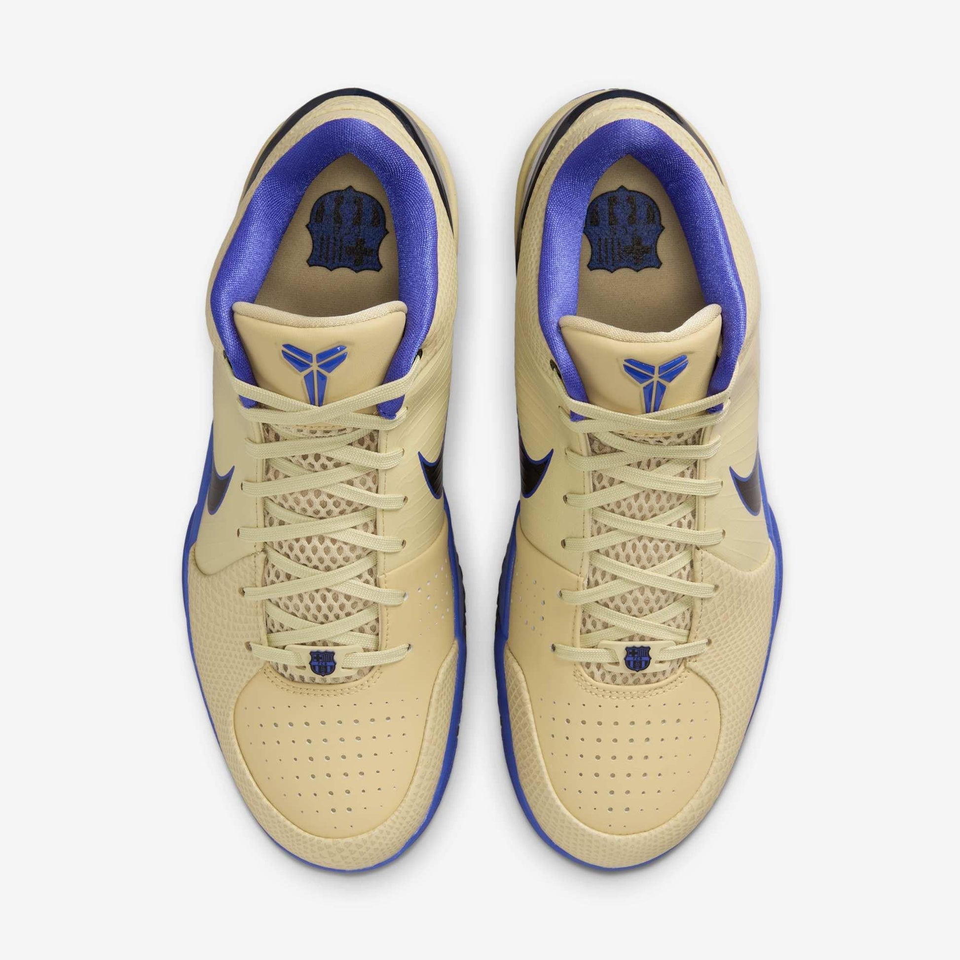 Nike Kobe 4 Protro 'FC Barcelona / Team Gold' (2025) [IM2532-701] Athletic Basketball Sports Sneakers in Team Gold / Black - Persian Violet for Unisex Adult Mens - AVBL MRKT (5)