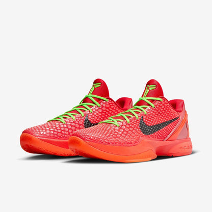 Nike Kobe 6 Protro 'Reverse Grinch' (2023) [FV4921-600] Athletic Basketball Sports Sneakers in Bright Crimson / Black - Electric Green for Unisex Adult Mens - AVBL MRKT (1)