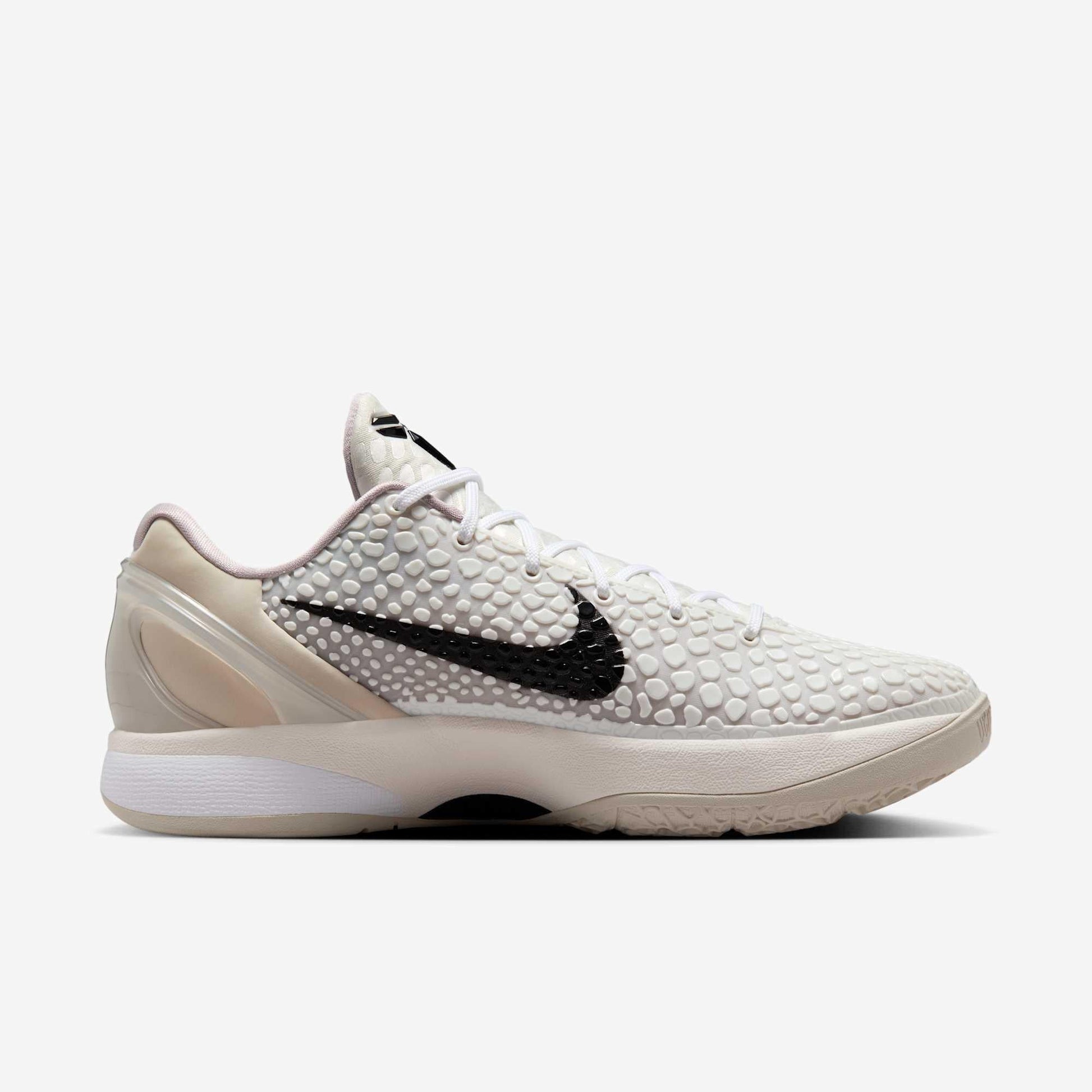 Nike Kobe 6 Protro 'Sail All-Star 2.0' (2025) [FQ3546-100] Athletic Basketball Sports Sneakers in Sail / Black - Light Bone - White for Unisex Adult Mens - AVBL MRKT (4)