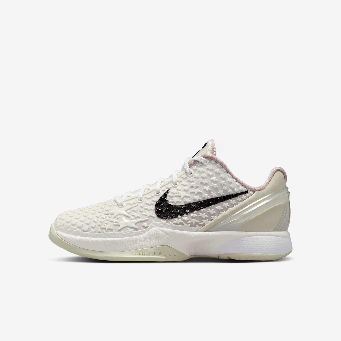 Nike Kobe 6 Protro 'Sail All-Star 2.0' (2025) (GS) [FV9676-100] Athletic Basketball Sports Sneakers in Sail / Black - Light Bone - White for Unisex Youth Kids Junior Boys Girls - AVBL MRKT (2)