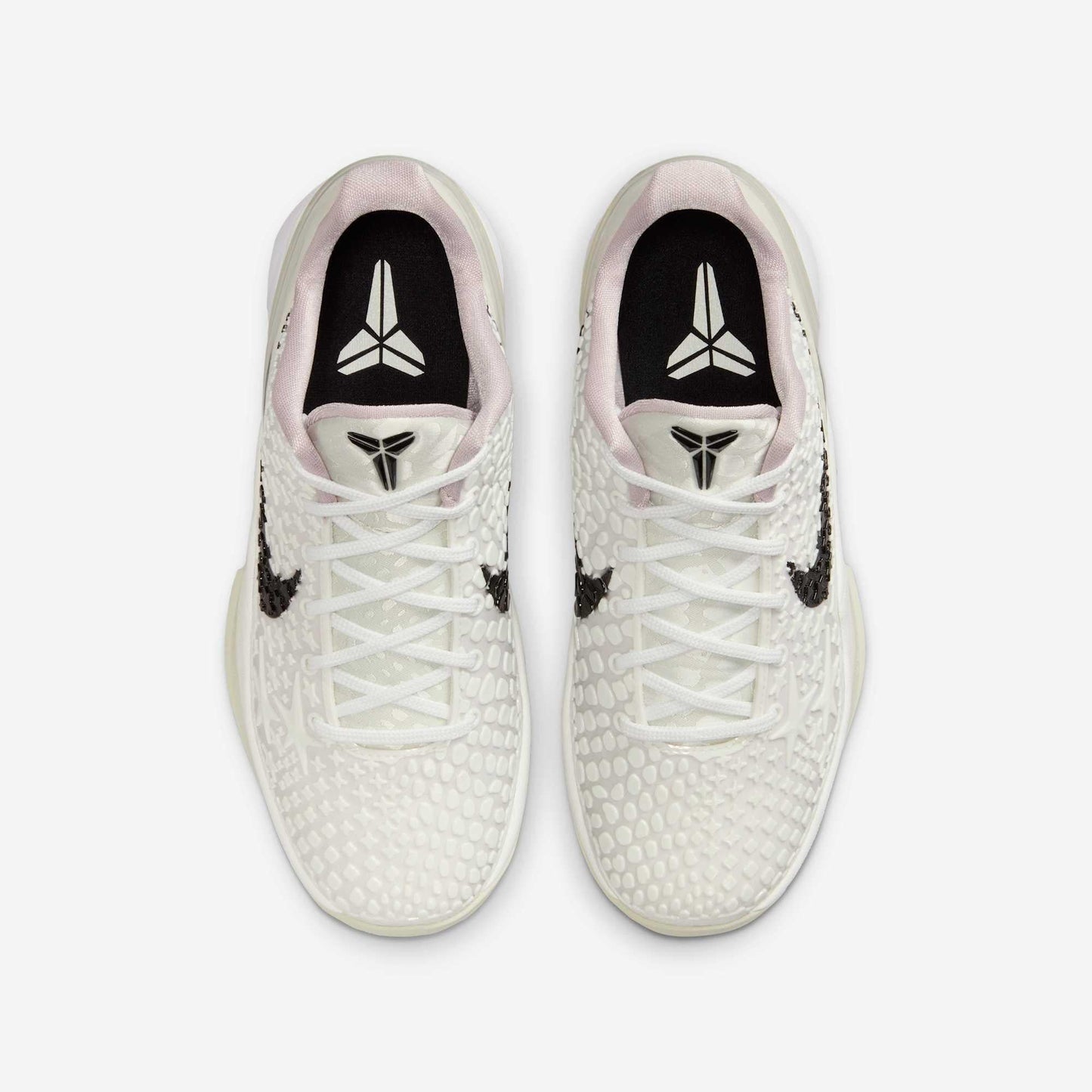 Nike Kobe 6 Protro 'Sail All-Star 2.0' (2025) (GS) [FV9676-100] Athletic Basketball Sports Sneakers in Sail / Black - Light Bone - White for Unisex Youth Kids Junior Boys Girls - AVBL MRKT (5)