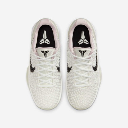 Nike Kobe 6 Protro 'Sail All-Star 2.0' (2025) (GS) [FV9676-100] Athletic Basketball Sports Sneakers in Sail / Black - Light Bone - White for Unisex Youth Kids Junior Boys Girls - AVBL MRKT (5)