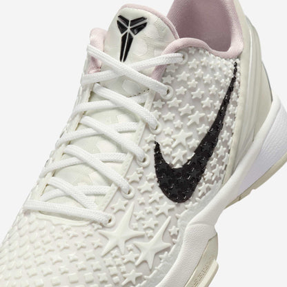 Nike Kobe 6 Protro 'Sail All-Star 2.0' (2025) (GS) [FV9676-100] Athletic Basketball Sports Sneakers in Sail / Black - Light Bone - White for Unisex Youth Kids Junior Boys Girls - AVBL MRKT (7)