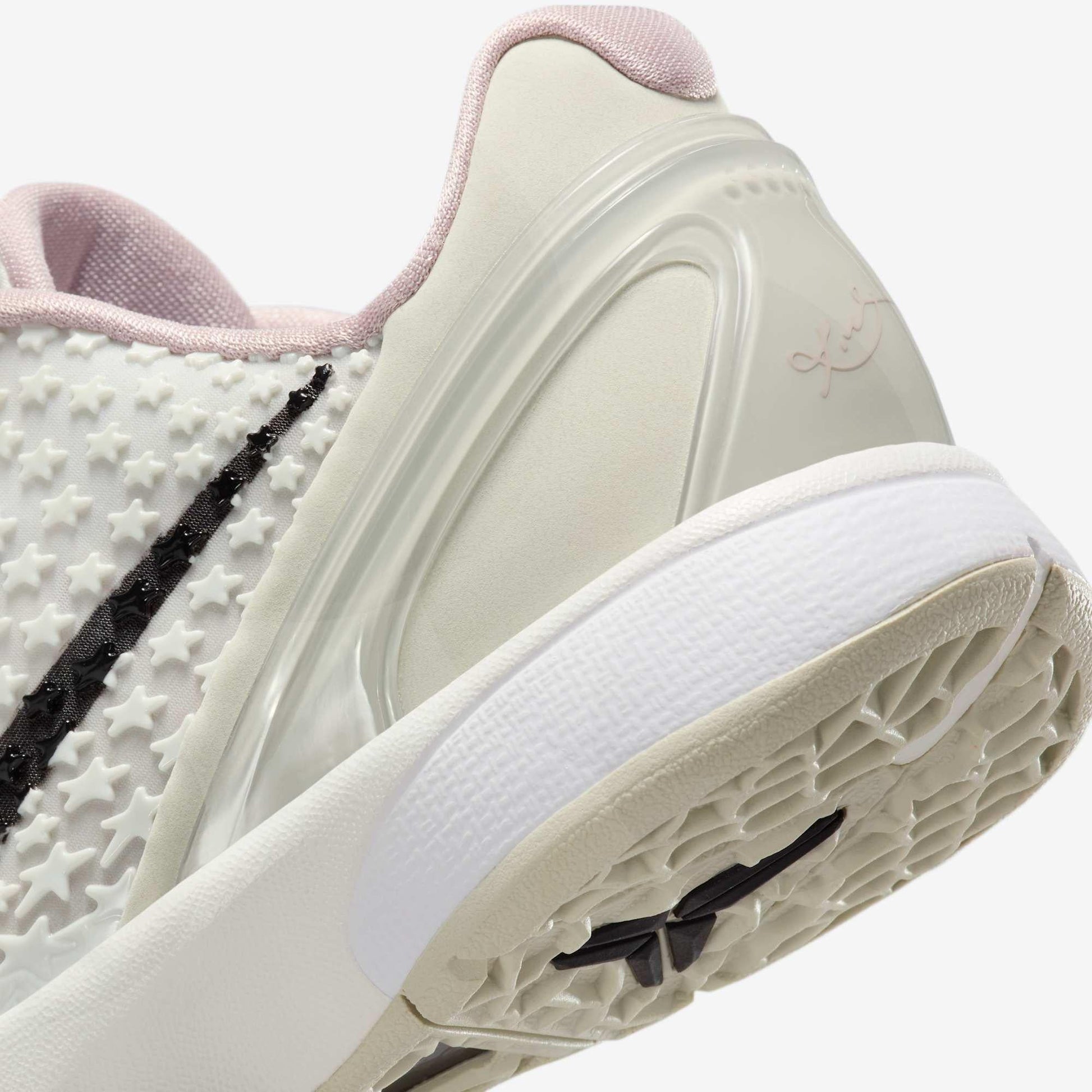 Nike Kobe 6 Protro 'Sail All-Star 2.0' (2025) (GS) [FV9676-100] Athletic Basketball Sports Sneakers in Sail / Black - Light Bone - White for Unisex Youth Kids Junior Boys Girls - AVBL MRKT (8)