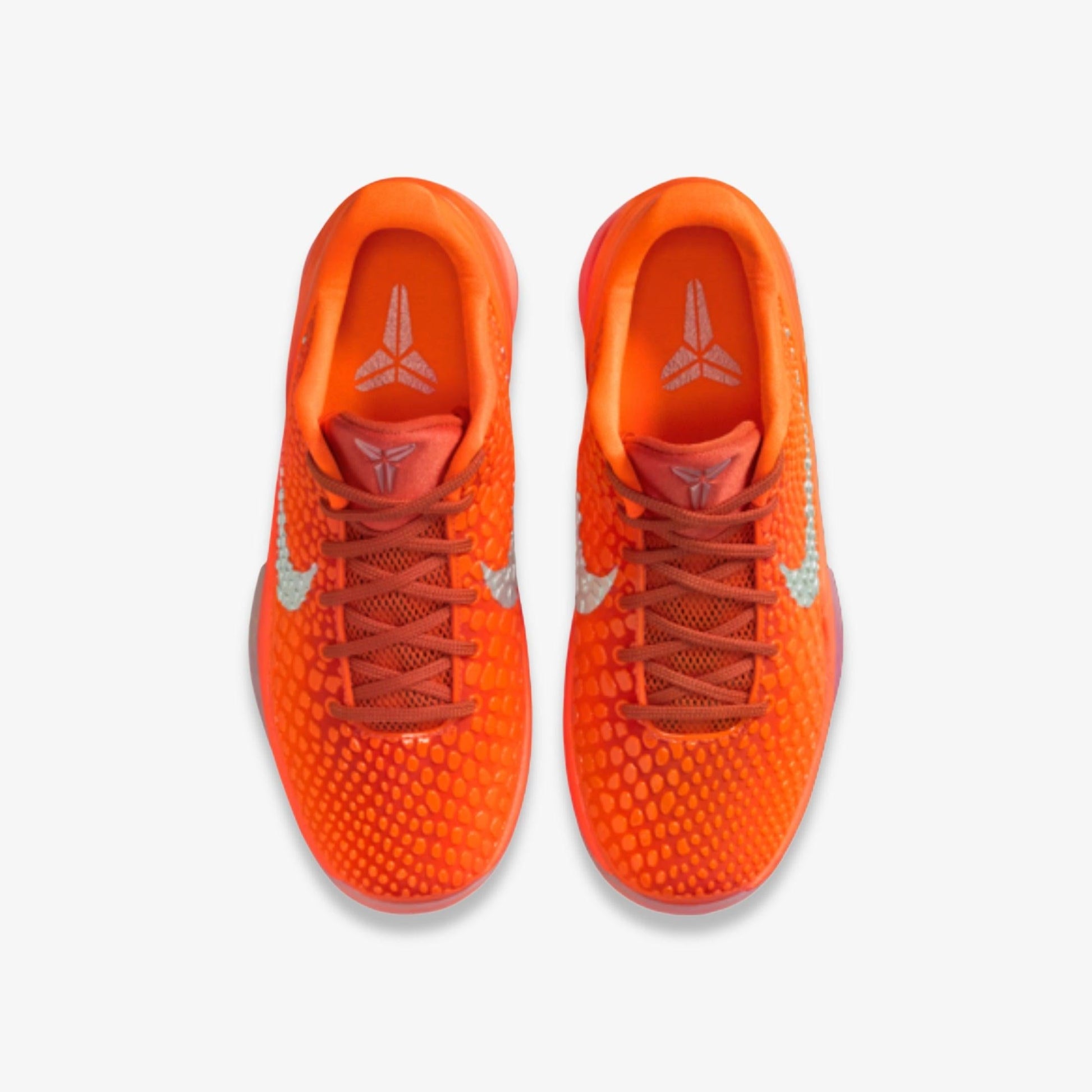 Nike Kobe 6 Protro 'Total Orange' (2025) (GS) [FV9676-800] Athletic Basketball Sports Sneakers in Total Orange / Metallic Silver for Unisex Youth Kids Junior Boys Girls - AVBL MRKT (5)