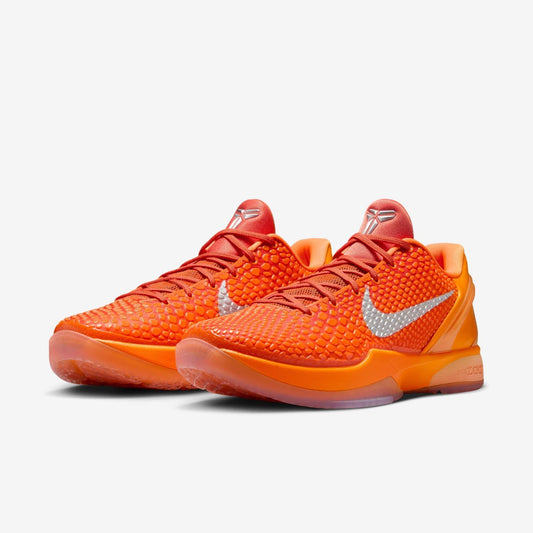 Nike Kobe 6 Protro 'Total Orange / Metallic Silver' (2025) [IH1871-800] Athletic Basketball Sports Sneakers for Unisex Adult Mens - AVBL MRKT (1)