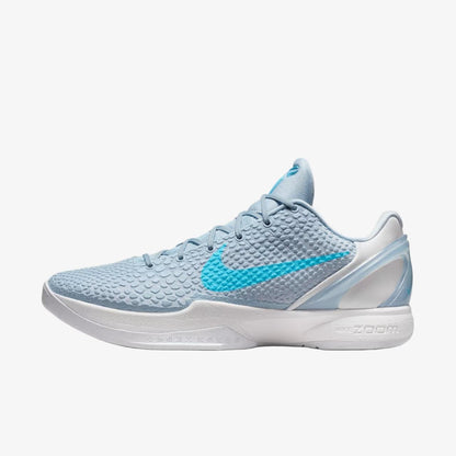 Nike Kobe 6 Protro x Caitlin Clark 'Light Armory Blue / White - Baltic Blue' (2025) [IO3672-400] Athletic Basketball Sports Sneakers for Unisex Adult Mens - AVBL MRKT (2)