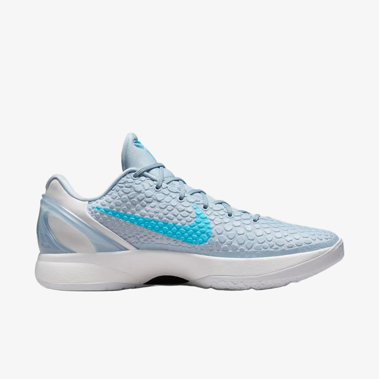 Nike Kobe 6 Protro x Caitlin Clark 'Light Armory Blue / White - Baltic Blue' (2025) [IO3672-400] Athletic Basketball Sports Sneakers for Unisex Adult Mens - AVBL MRKT (4)