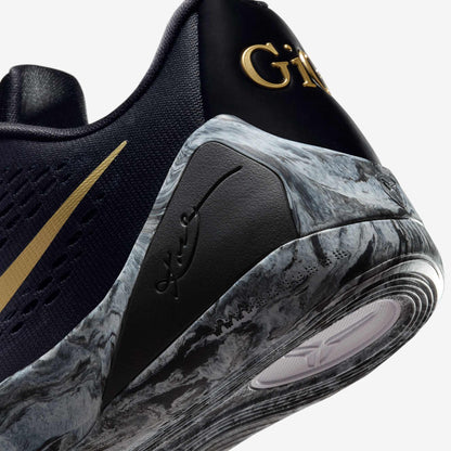 Nike Kobe 9 Elite Low EM Protro 'Mambacita' (2025) [FZ7333-002] Athletic Basketball Sports Sneakers in Black / White - Metallic Gold for Unisex Adult Mens - AVBL MRKT (8)