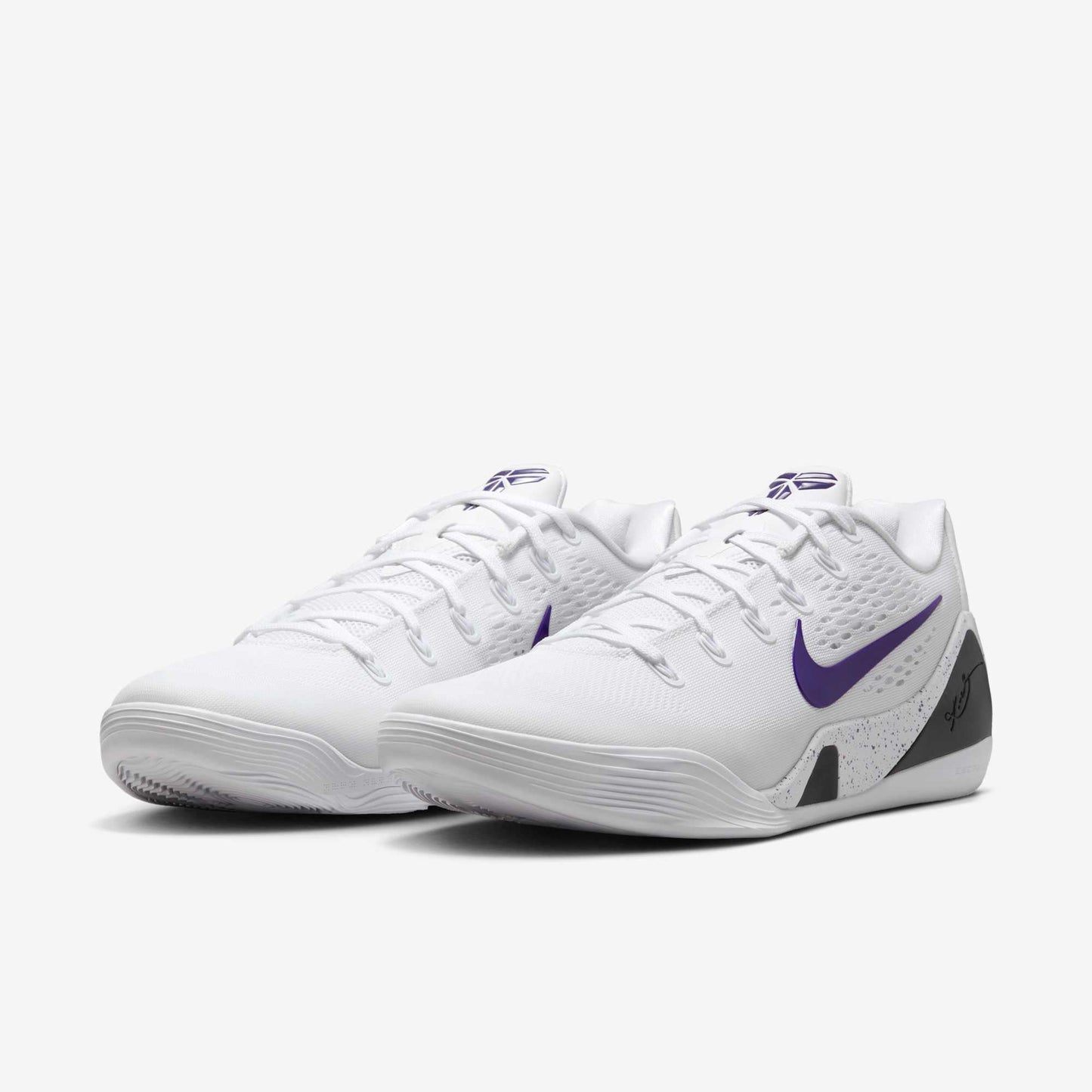 Nike Kobe 9 Elite Low Protro 'White / Court Purple' (2025) [IH1401-100] Athletic Basketball Sports Sneakers for Unisex Adult Mens - AVBL MRKT (1)