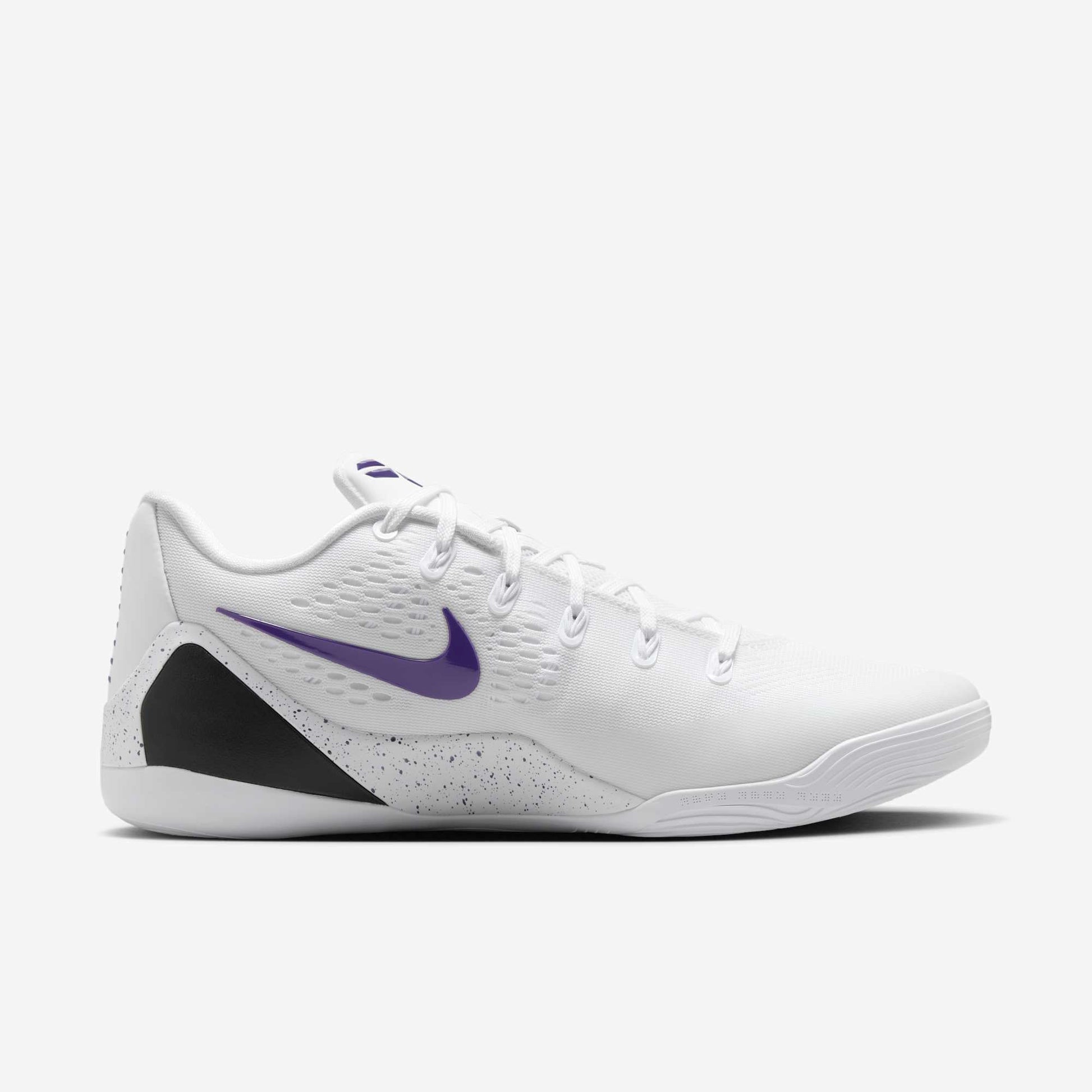 Nike Kobe 9 Elite Low Protro 'White / Court Purple' (2025) [IH1401-100] Athletic Basketball Sports Sneakers for Unisex Adult Mens - AVBL MRKT (4)