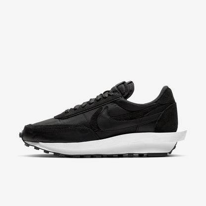 Nike LD Waffle x Sacai 'Nylon Black' (2020) [BV0073-002] Athletic Casual Fashion Running Sports Sneakers in Black / Black for Unisex Adult Mens - AVBL MRKT (2)