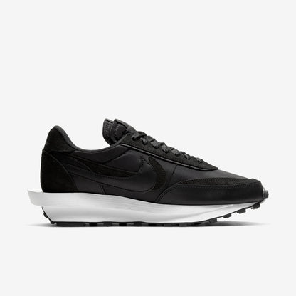 Nike LD Waffle x Sacai 'Nylon Black' (2020) [BV0073-002] Athletic Casual Fashion Running Sports Sneakers in Black / Black for Unisex Adult Mens - AVBL MRKT (4)