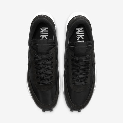 Nike LD Waffle x Sacai 'Nylon Black' (2020) [BV0073-002] Athletic Casual Fashion Running Sports Sneakers in Black / Black for Unisex Adult Mens - AVBL MRKT (5)