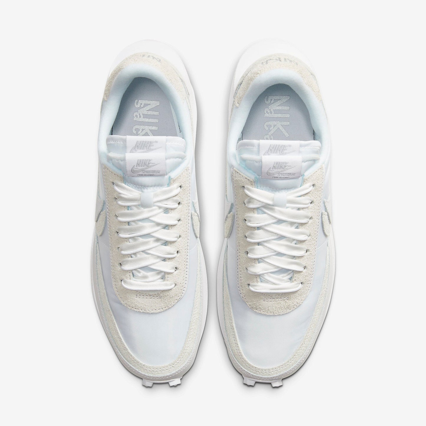 Nike LD Waffle x Sacai 'Nylon White' (2020) [BV0073-101] Athletic Casual Fashion Running Sports Sneakers in White / White for Unisex Adult Mens - AVBL MRKT (5)