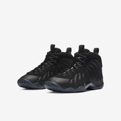 Nike Little Foamposite One 'Anthracite' (2020) (GS) [644791-014] Athletic Basketball Sports Sneakers in Black / Wolf Grey - Anthracite for Unisex Youth Kids Junior Boys Girls - AVBL MRKT (1)