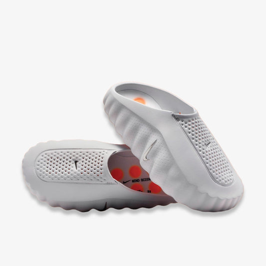 Nike Mind 001 Pregame Mule 'Light Smoke Grey / Photon Dust - Hyper Crimson - Chrome' (2026) [HQ4307-003] Athletic Casual Fashion Slides Sandals for Unisex Adult Mens - AVBL MRKT (1)