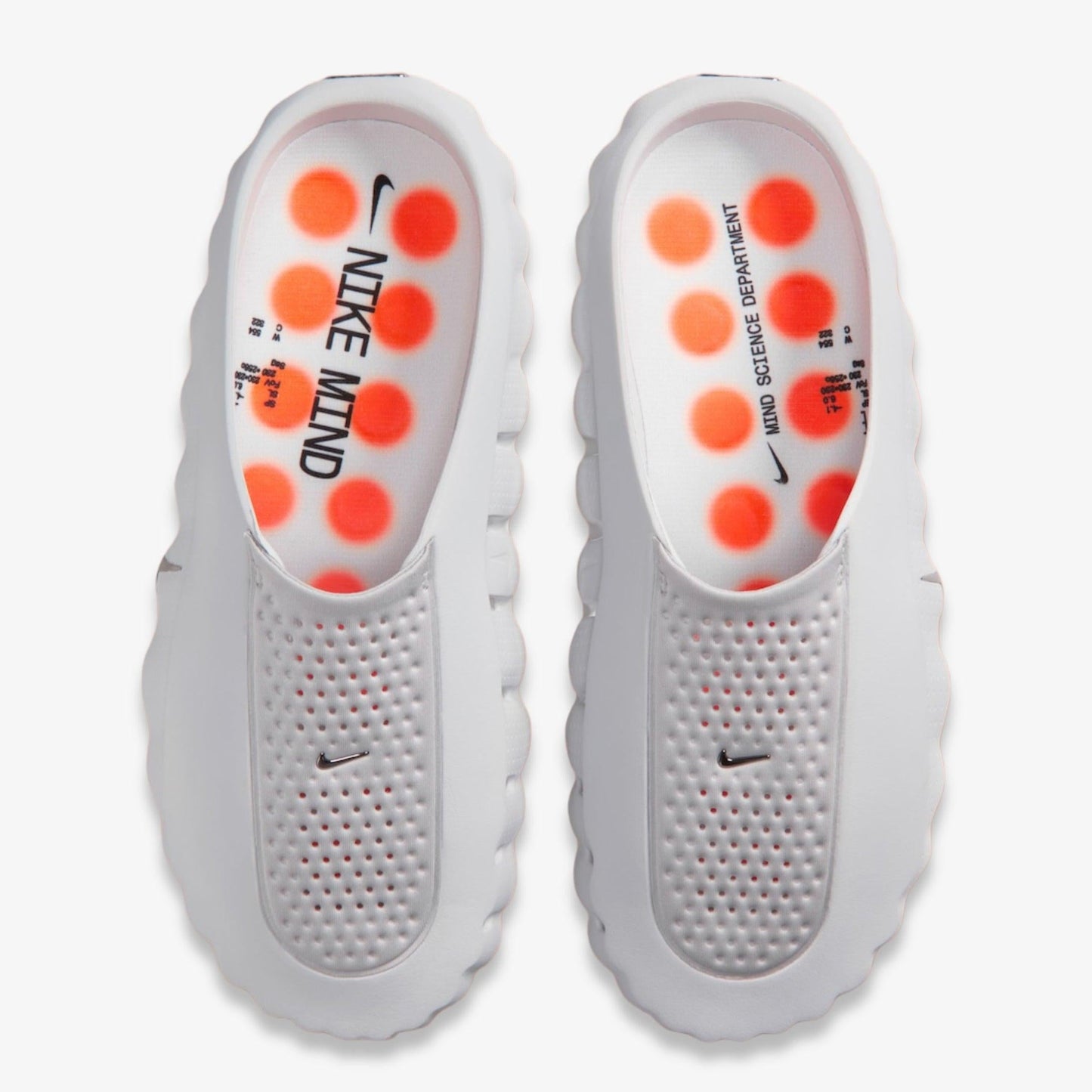 Nike Mind 001 Pregame Mule 'Light Smoke Grey / Photon Dust - Hyper Crimson - Chrome' (2026) [HQ4307-003] Athletic Casual Fashion Slides Sandals for Unisex Adult Mens - AVBL MRKT (5)