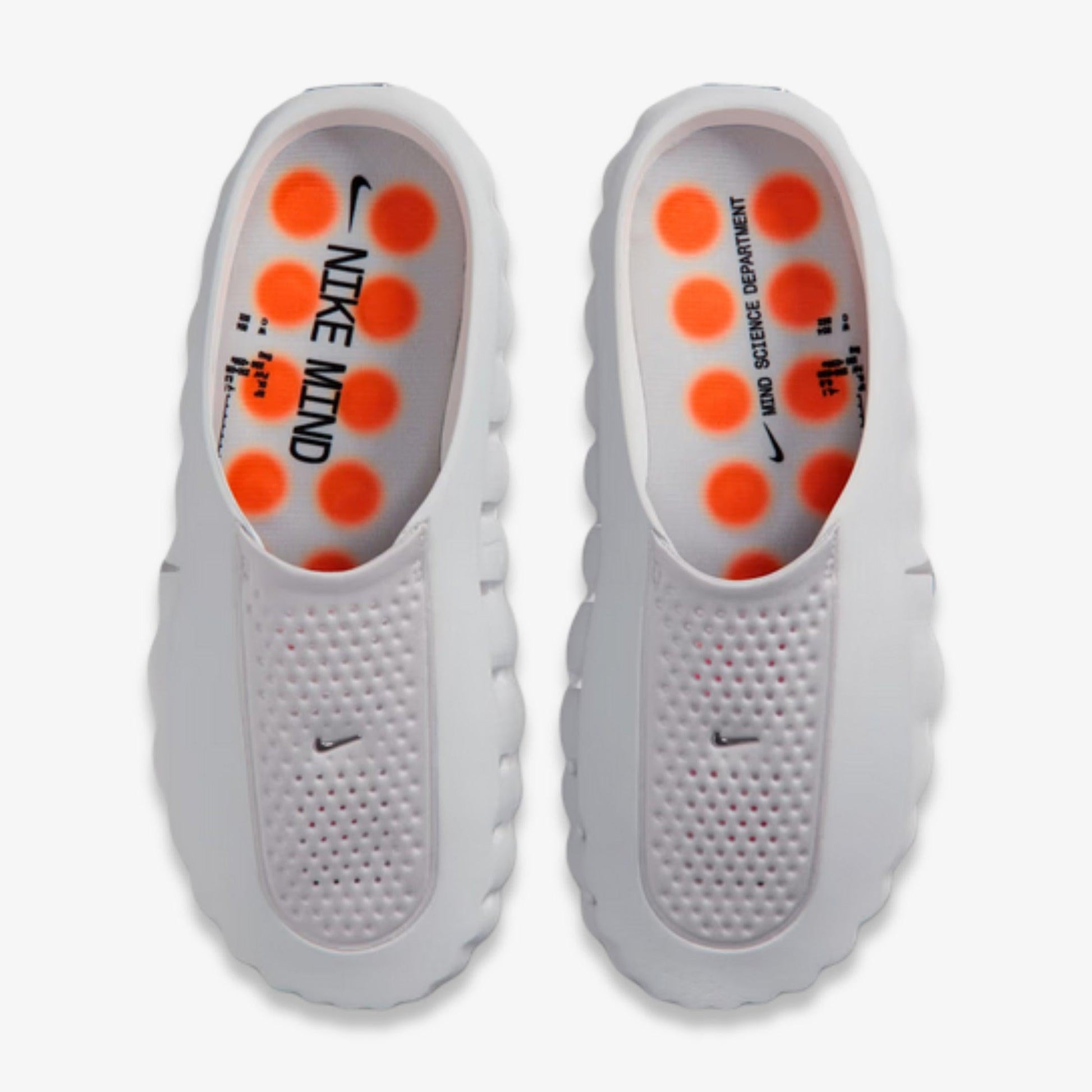 Nike Mind 001 Pregame Mule 'Light Smoke Grey / Photon Dust - Hyper Crimson - Chrome' (2026) (Womens) [HQ4309-003] Athletic Casual Fashion Slides Sandals for Unisex Adult Female Ladies Girls WMNS - AVBL MRKT (5)