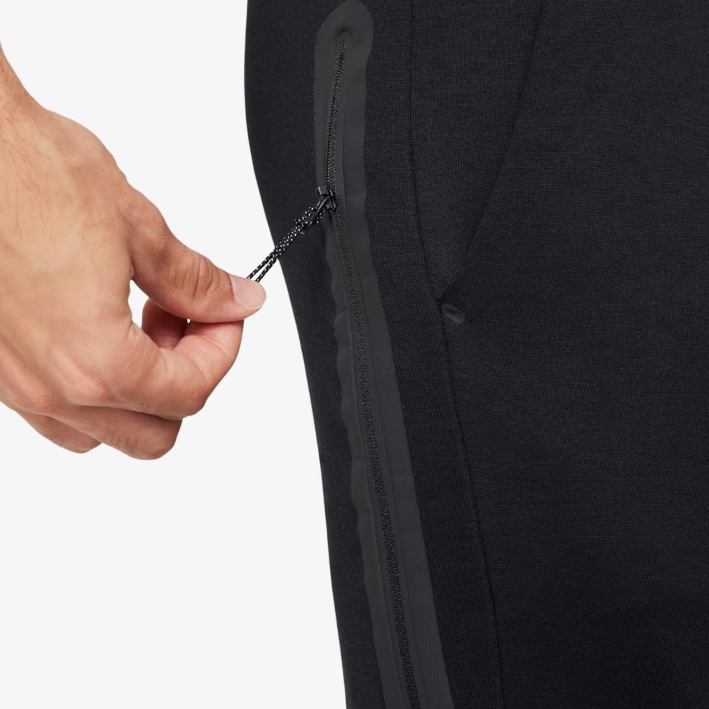 Nike NSW Tech Fleece Jogger Sweatpants Black (Mens) [HV0959-010] Casual Fashion Bottoms for Unisex Adult Mens Hypebeast - AVBL MRKT (6)