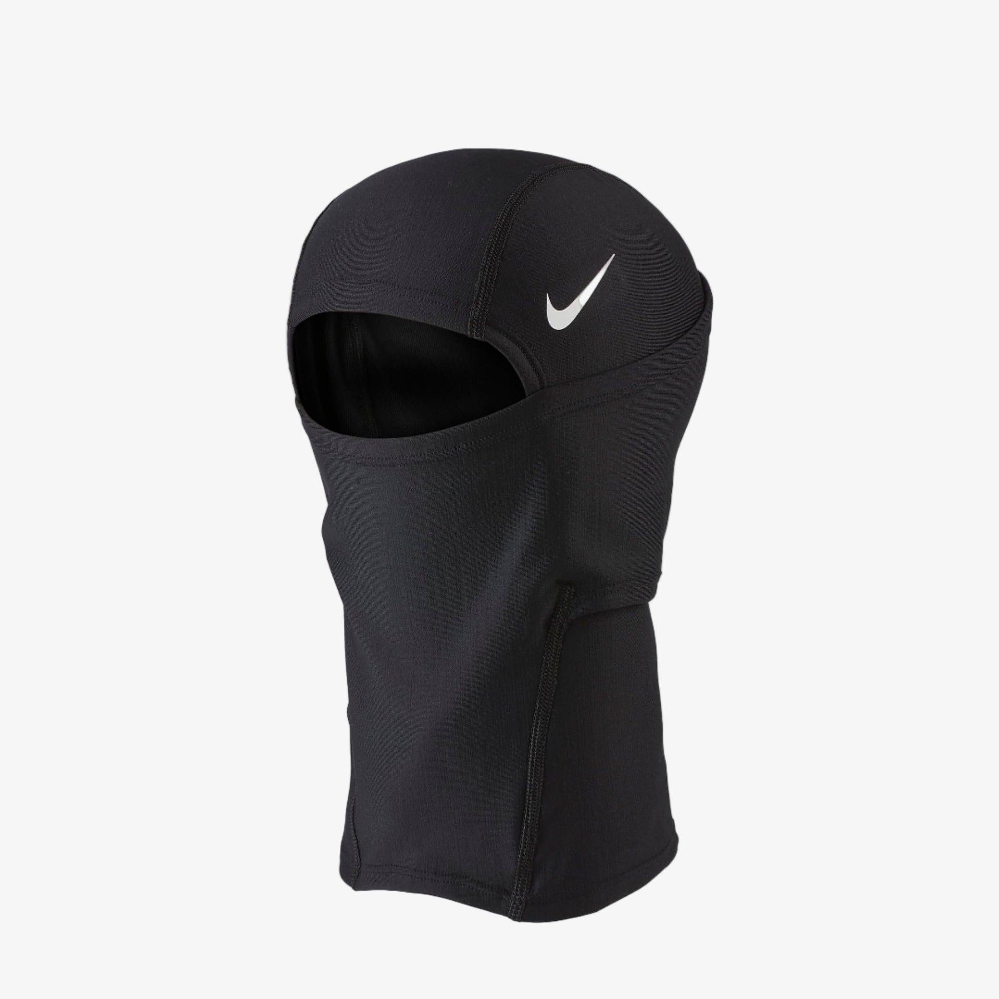 Nike Pro THERMA-FIT Hyperwarm Hood Balaclava Black / White [NHK63-058] Casual Fashion Warm Cozy Hat for Unisex Adult Mens Womens Kids GS Youth Hypebeast - AVBL MRKT (1)
