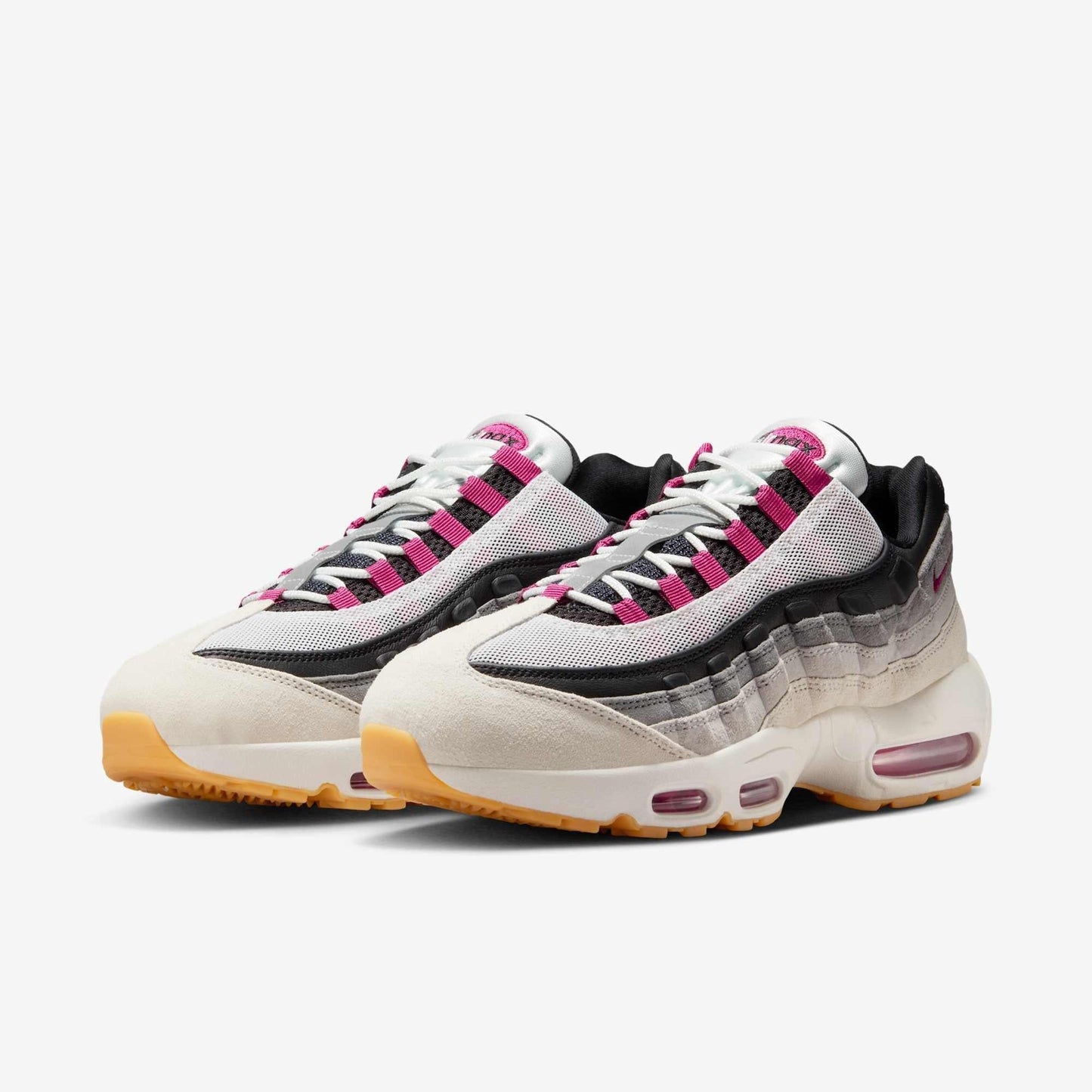 Nike SB Air Max 95 'Cactus Flower' (2025) [HF7545-100] Athletic Casual Fashion Running Skateboarding Sneakers in Summit White / Cactus Flower for Unisex Adult Mens - AVBL MRKT (1)