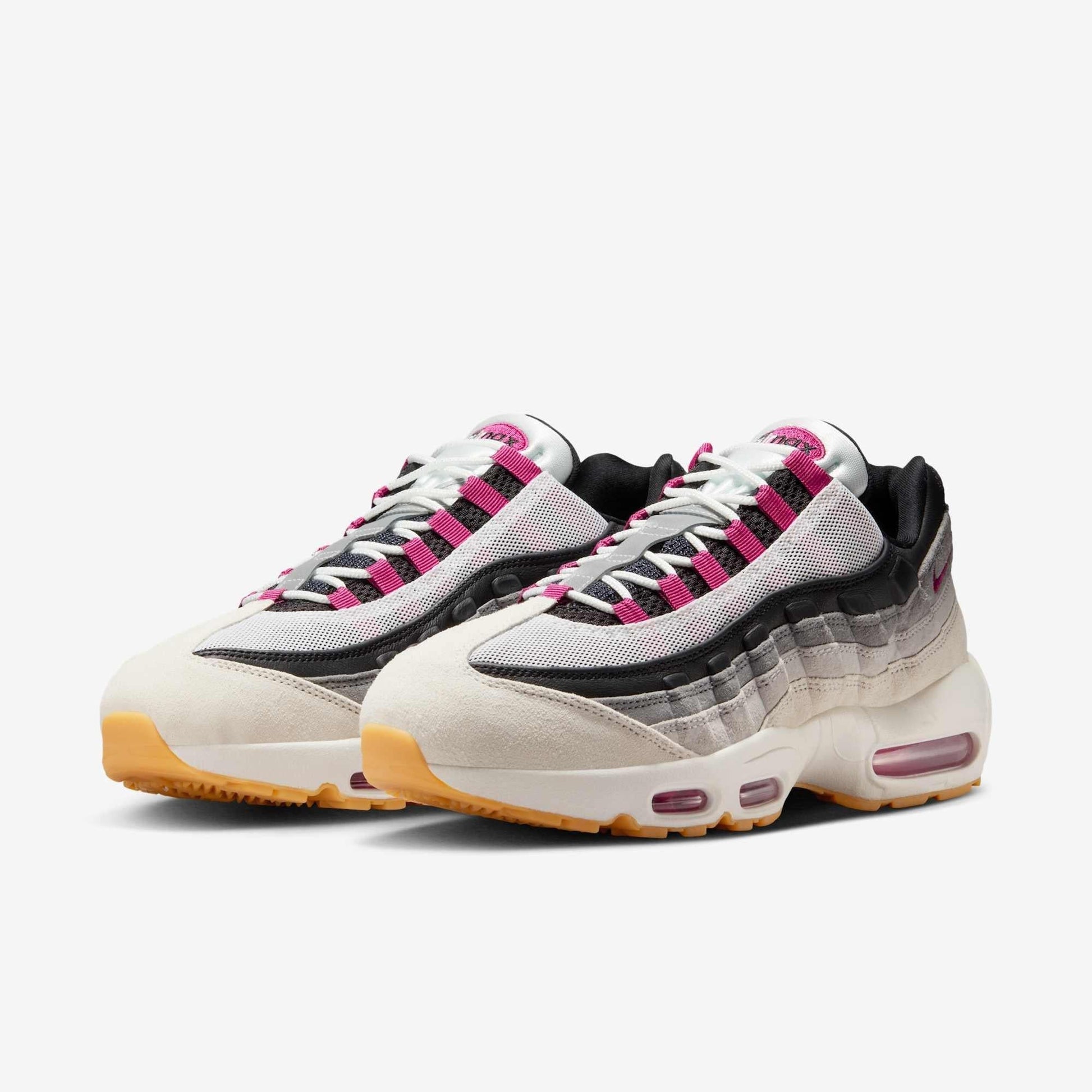 Nike SB Air Max 95 'Cactus Flower' (2025) [HF7545-100] Athletic Casual Fashion Running Skateboarding Sneakers in Summit White / Cactus Flower for Unisex Adult Mens - AVBL MRKT (1)