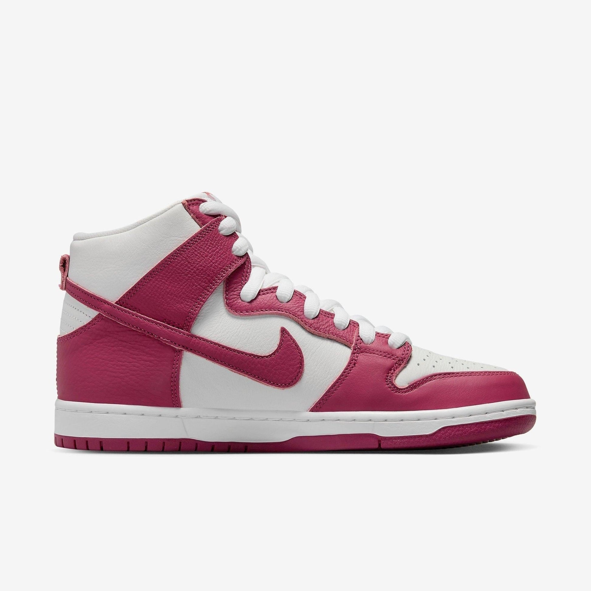 Nike SB Dunk High Pro ISO 'Sweet Beet' (2022) [DQ4485-600] Athletic Basketball Skateboarding Sports Sneakers in Sweet Beet / Sweet Beet - White for Unisex Adult Mens - AVBL MRKT (4)