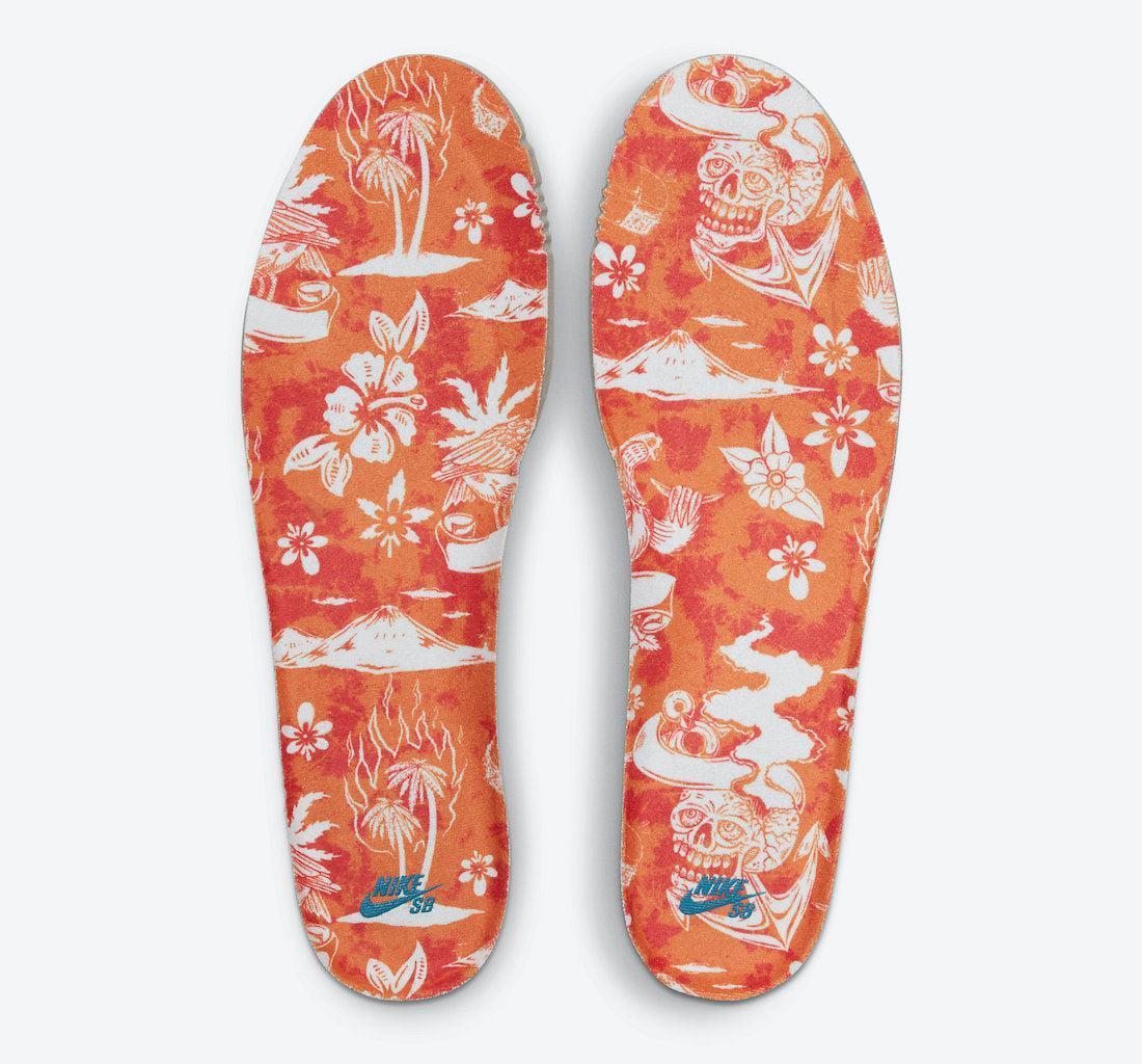 Nike SB Dunk High Pro QS 'Hawaii Maui Wowie' (2021) [CZ2232-300] Athletic Basketball Skateboarding Sports Sneakers in Aquamarine / Light Cream - White for Unisex Adult Mens - AVBL MRKT (10)