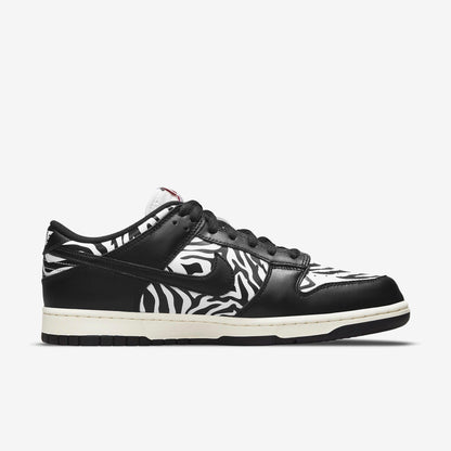 Nike SB Dunk Low OG QS x Quartersnacks 'Zebra' (2021) [DM3510-001] Athletic Basketball Skateboarding Sports Sneakers in Black / White for Unisex Adult Mens - AVBL MRKT (4)