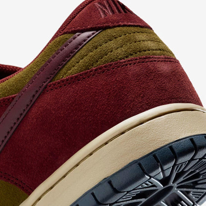 Nike SB Dunk Low Pro 'Dark Team Red / Olive Flak' (2025) [HQ1625-600] Athletic Basketball Skateboarding Sports Sneakers in Dark Team Red / Burgundy Crush - Olive Flak - Armory Navy for Unisex Adult Mens - AVBL MRKT (8)