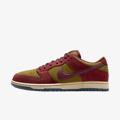 Nike SB Dunk Low Pro 'Dark Team Red / Olive Flak' (2025) [HQ1625-600] Athletic Basketball Skateboarding Sports Sneakers in Dark Team Red / Burgundy Crush - Olive Flak - Armory Navy for Unisex Adult Mens - AVBL MRKT (2)