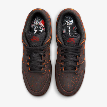 Nike SB Dunk Low Pro PRM 'Krampus' (2025) [HV1668-001] Athletic Basketball Skateboarding Sports Sneakers in Dark Smoke Grey / Campfire Orange for Unisex Adult Mens - AVBL MRKT (5)